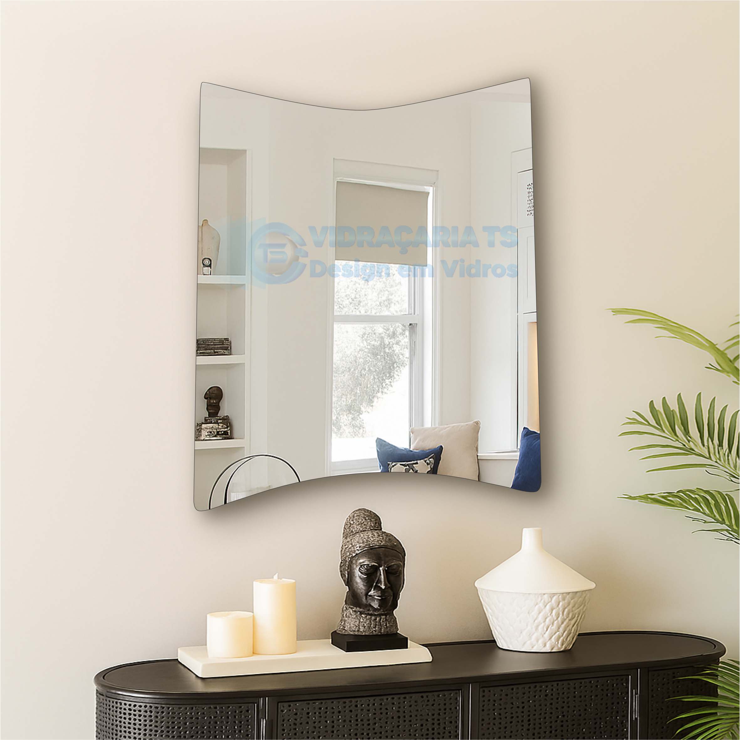Espelho 2 Cantos Meia Lua – Cebrace